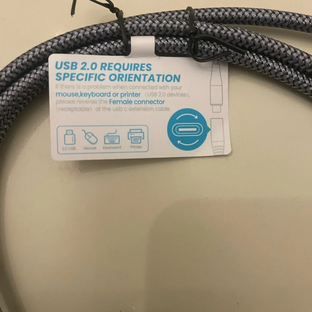 USB-C Extension Cable 6FT
